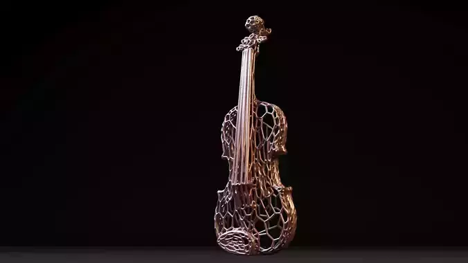 Souvenir violin 3D print model