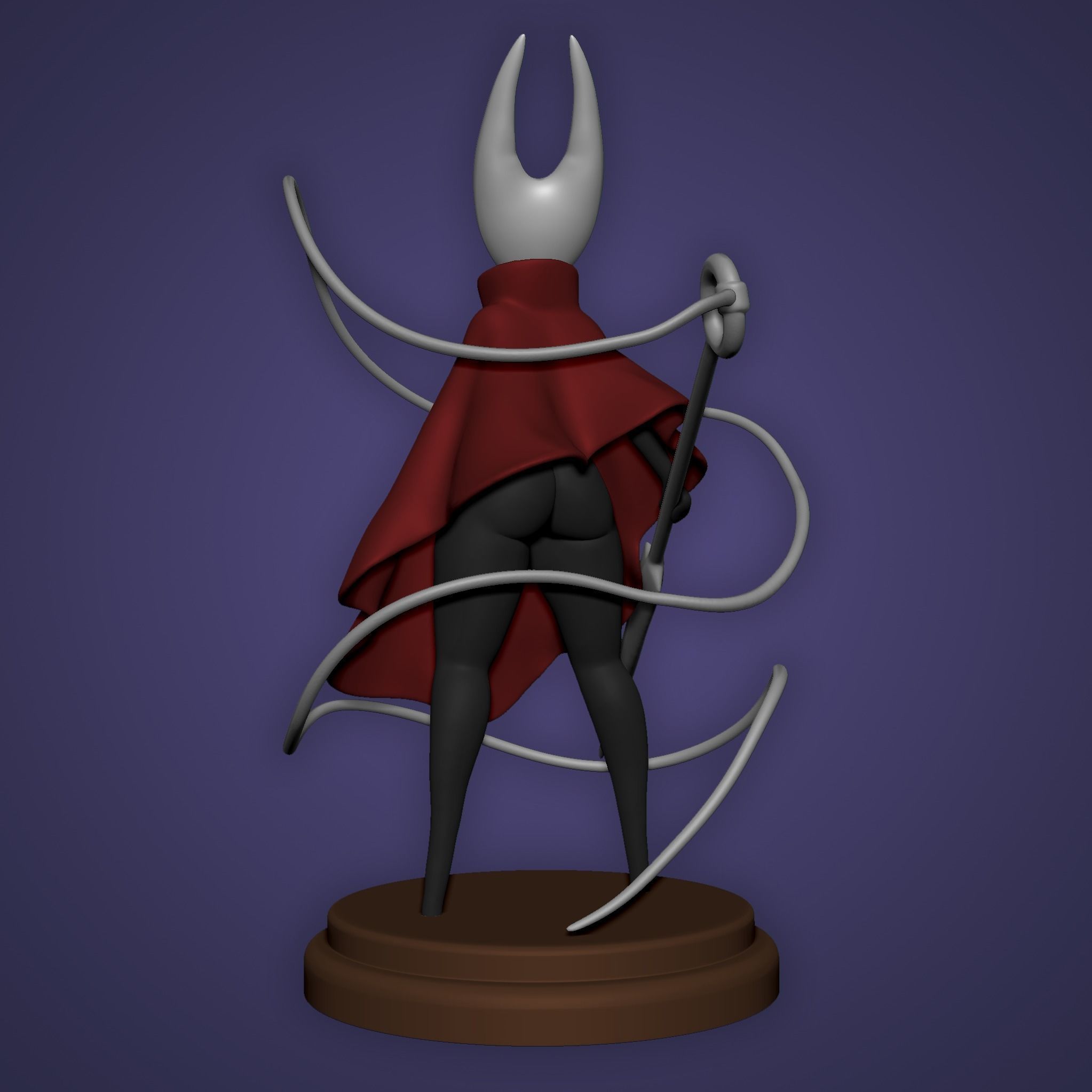 HORNET FIGURE - HOLLOW KNIGHT AND SILKSONG 3D print model_4