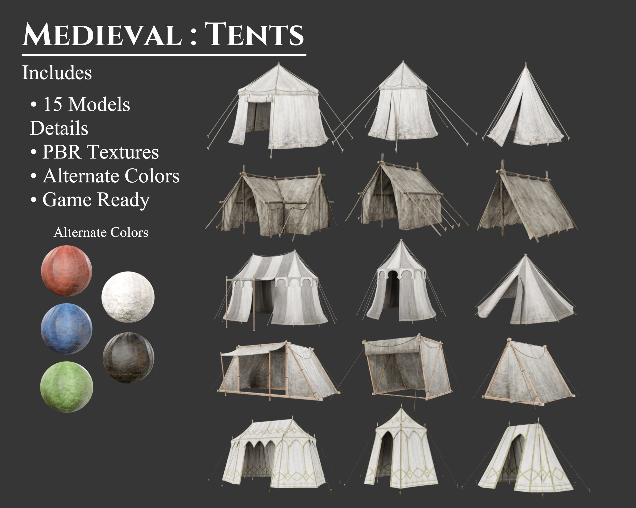 Medieval Collection Tents _1