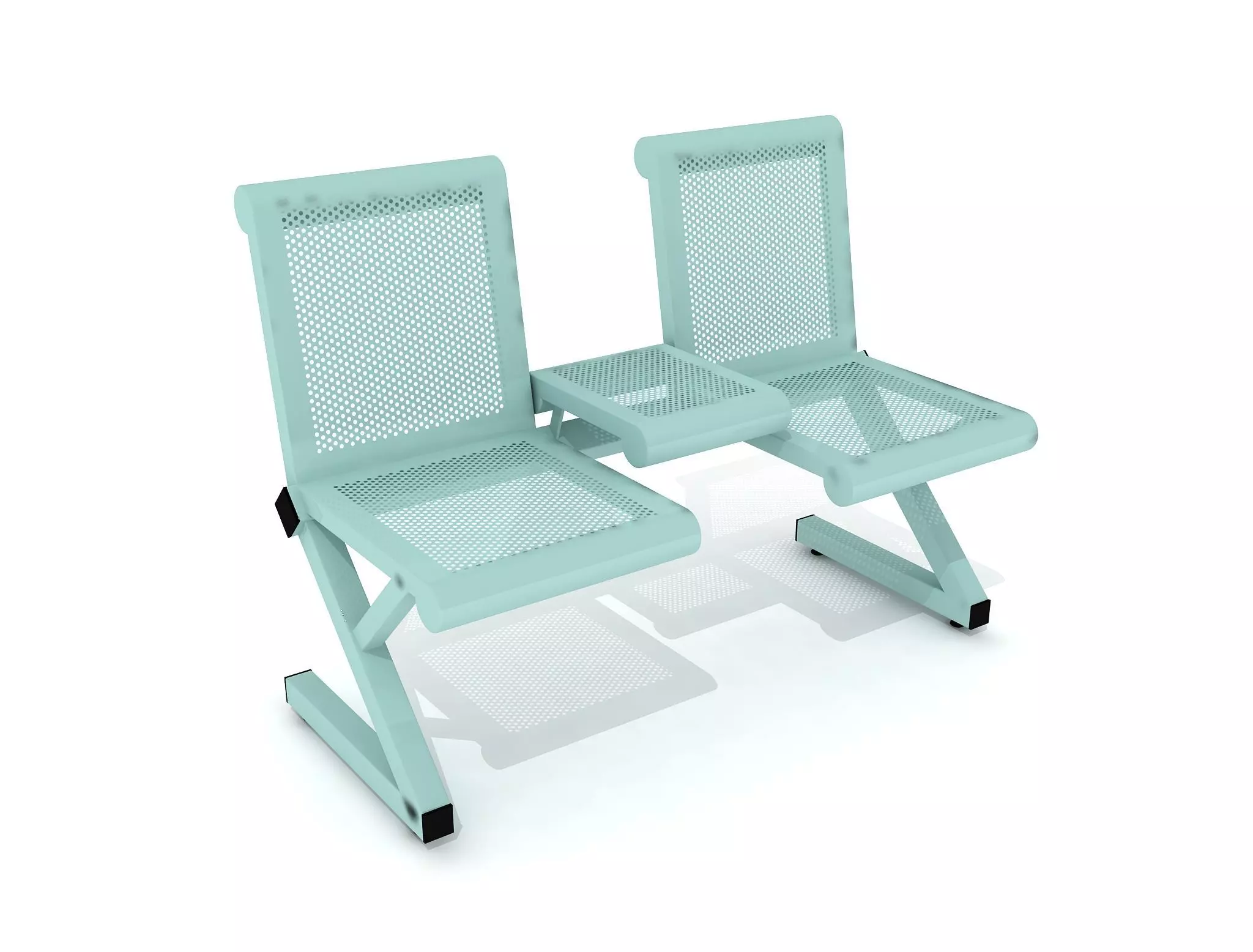 Hospital Bench 12 3D model
