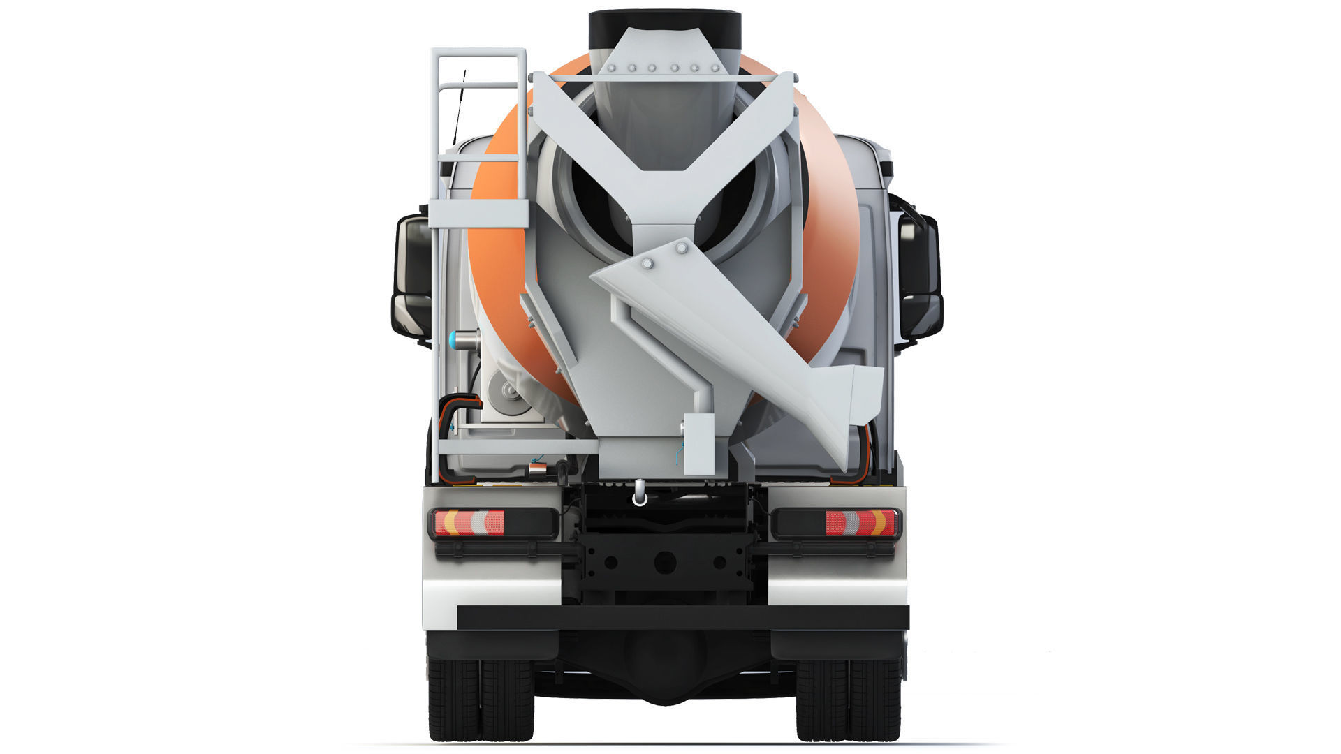 Mercedes-Benz Arocs 3540 Concrete Mixer 2022 3D model_3