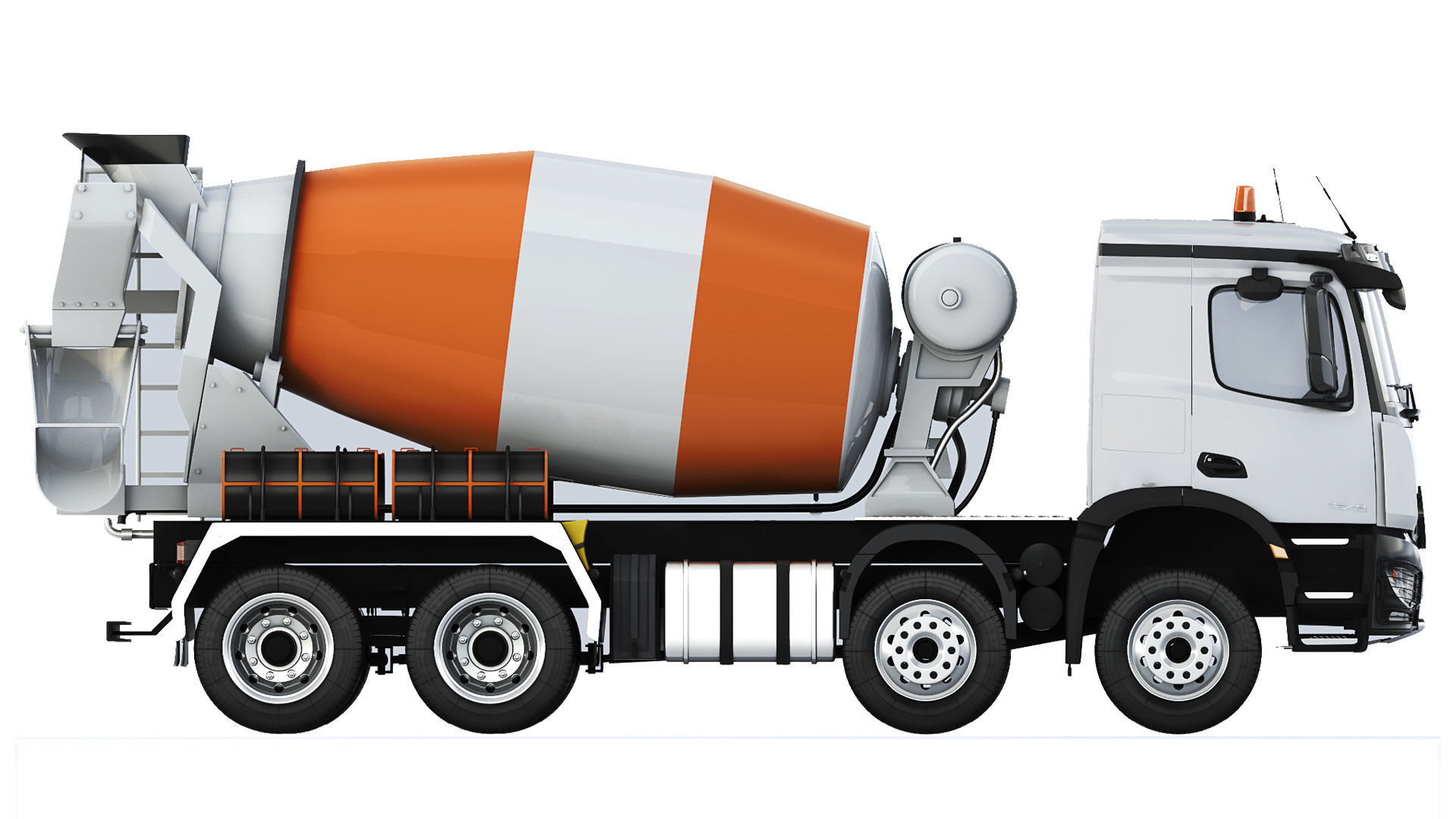 Mercedes-Benz Arocs 3540 Concrete Mixer 2022 3D model_5