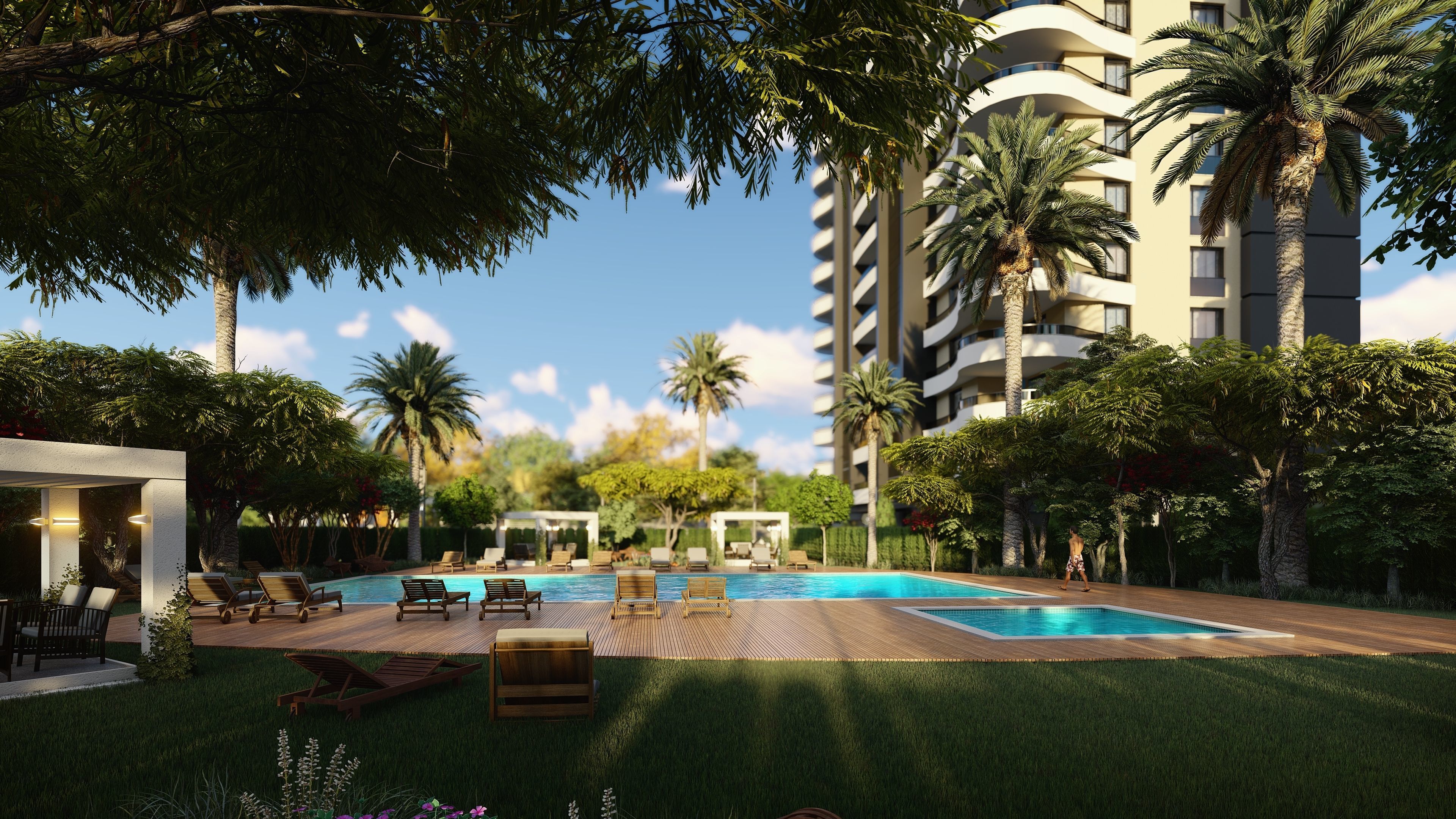 Two block site project 3D model_12