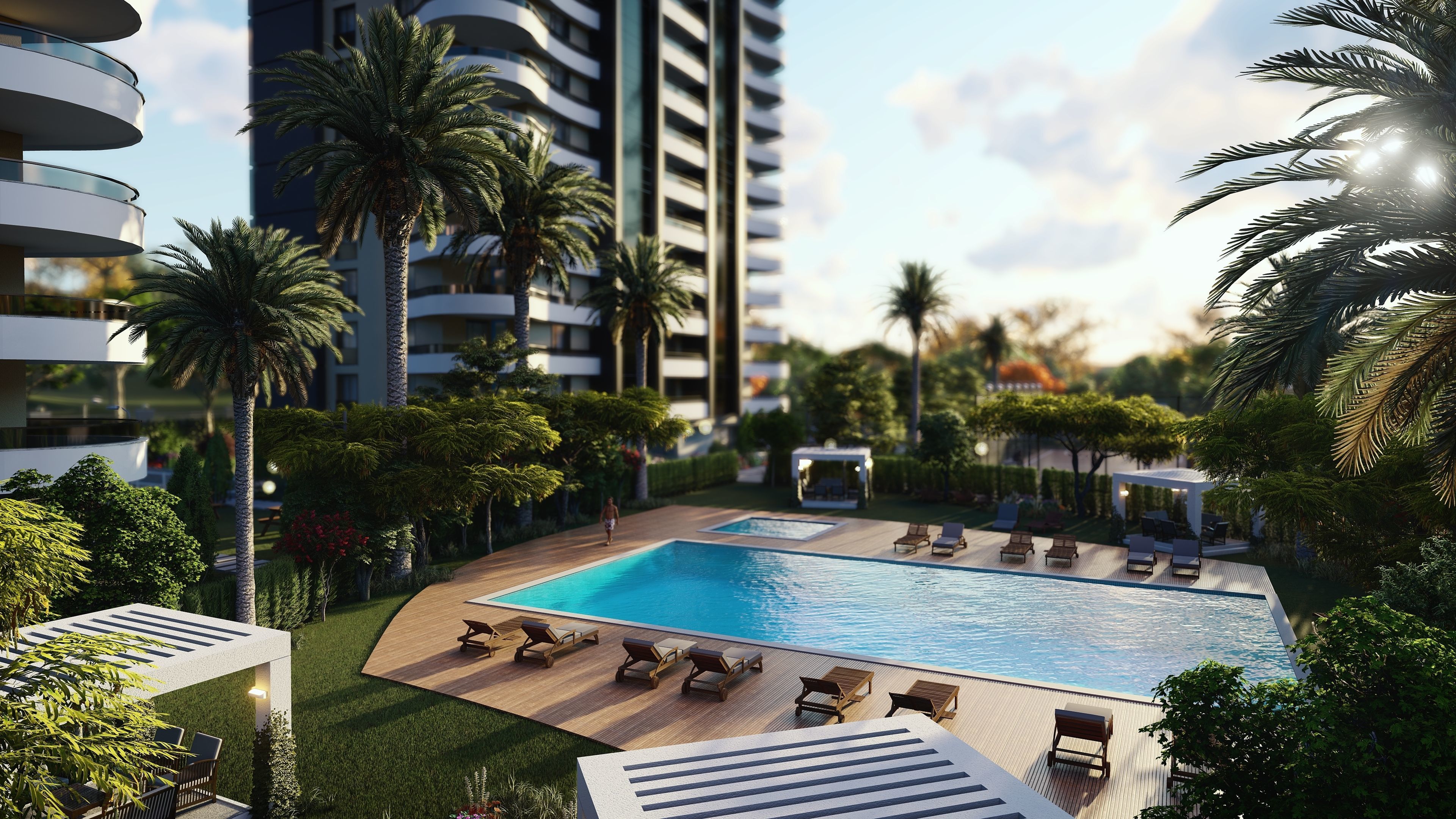 Two block site project 3D model_11