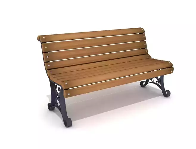 Exterior Bench 04