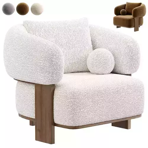 ARDAS Armchair by ARTIPIECES 3D model
