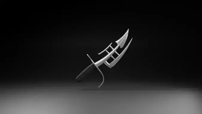  Chrollo Knife 3D model - Hunter X Hunter 3D model