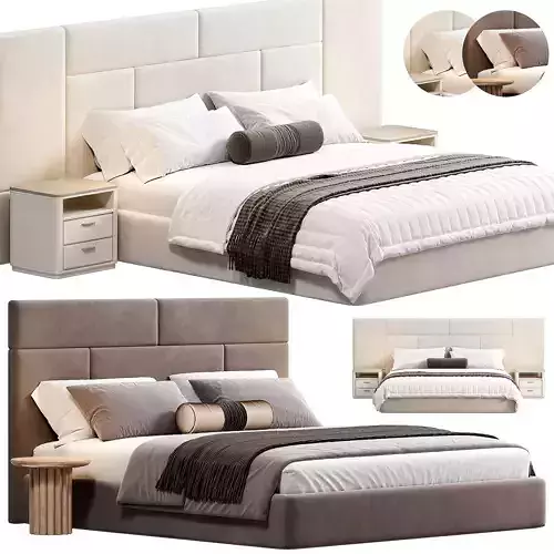 Beckham Bed Abbington Charred Brown By Highfashionhome