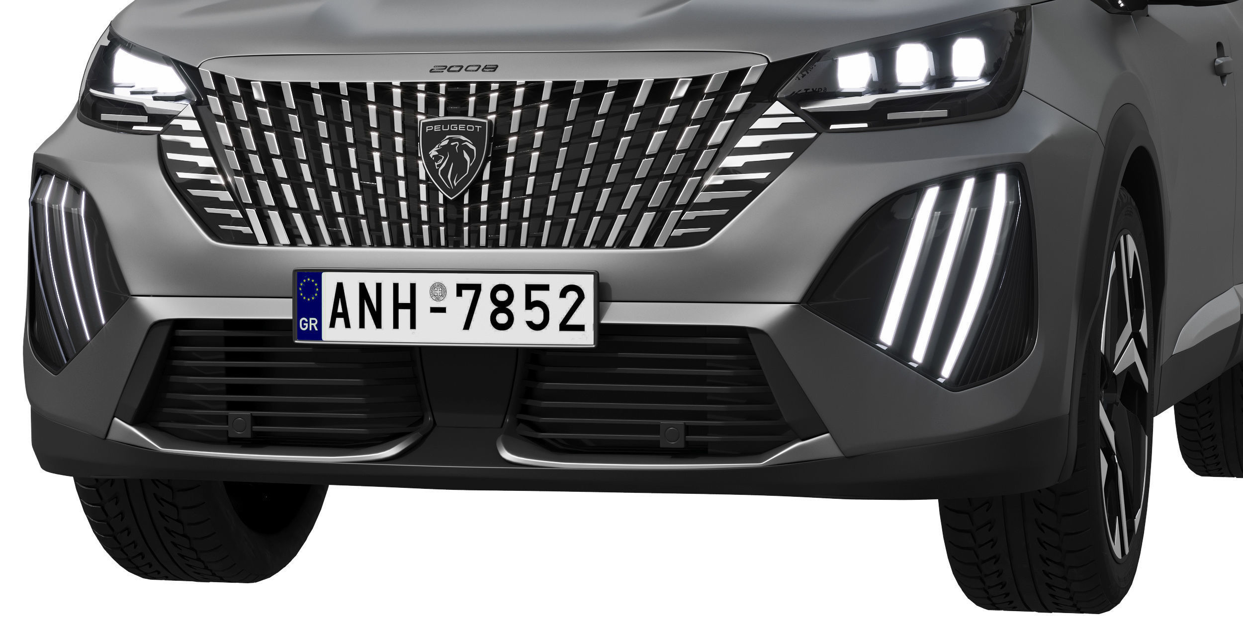 Peugeot e-2008 2024 3D model_9