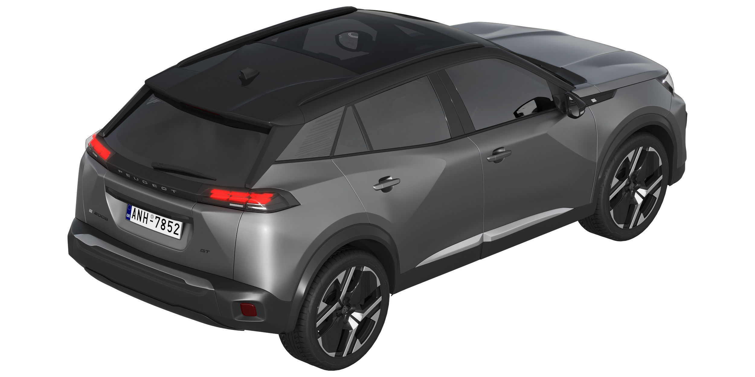 Peugeot e-2008 2024 3D model_4