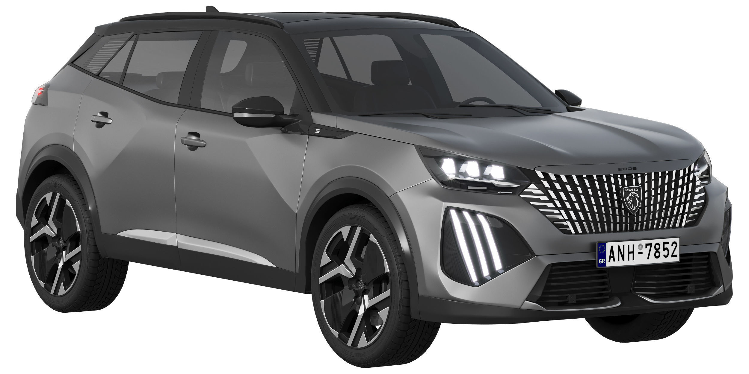 Peugeot e-2008 2024 3D model_1