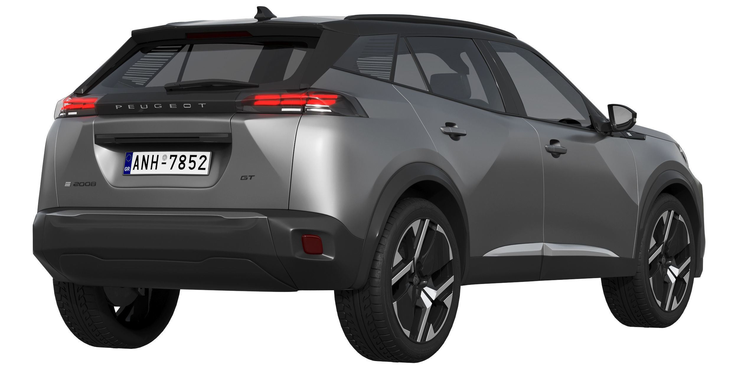 Peugeot e-2008 2024 3D model_3