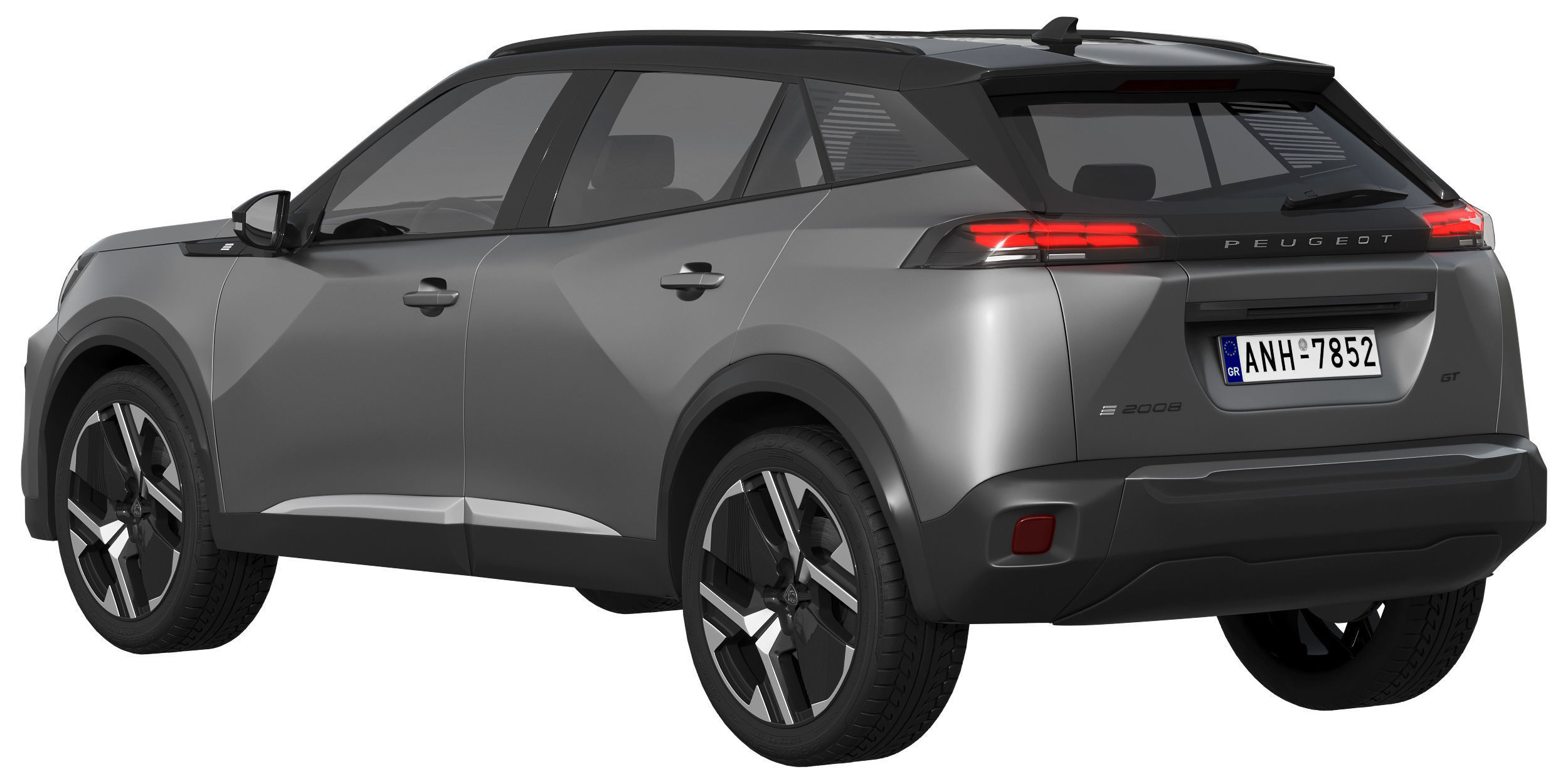 Peugeot e-2008 2024 3D model_2