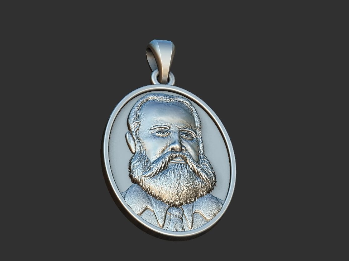 Bezerra de Menezes 3D print model_1