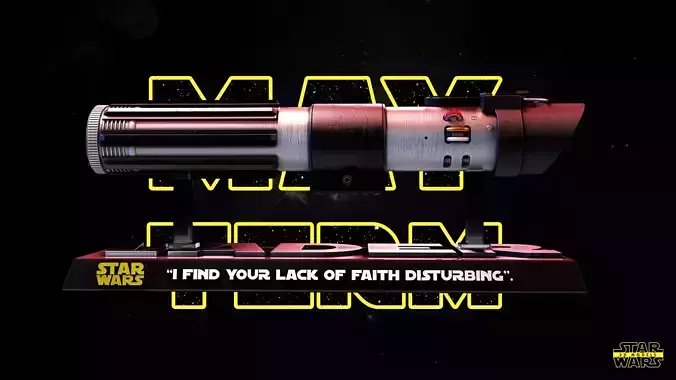 Darth Vader Lightsaber Sculpture Star Wars 3D Models 3D print model Darth Vader Lightsaber Sculpture Star Wars 3D Models 3D print model