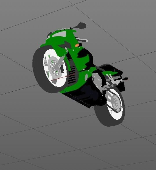 Honda Cbr 3D model_32