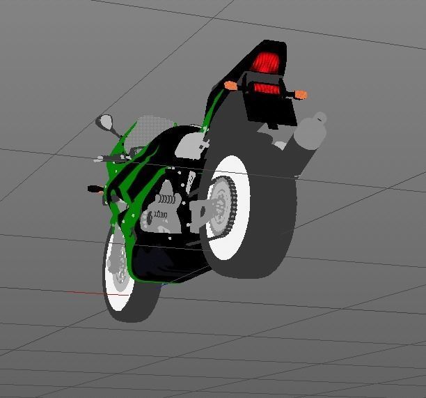 Honda Cbr 3D model_34