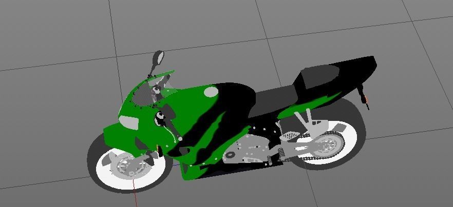 Honda Cbr 3D model_33