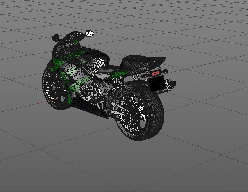 Honda Cbr 3D model_17