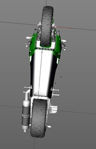 Honda Cbr 3D model_11