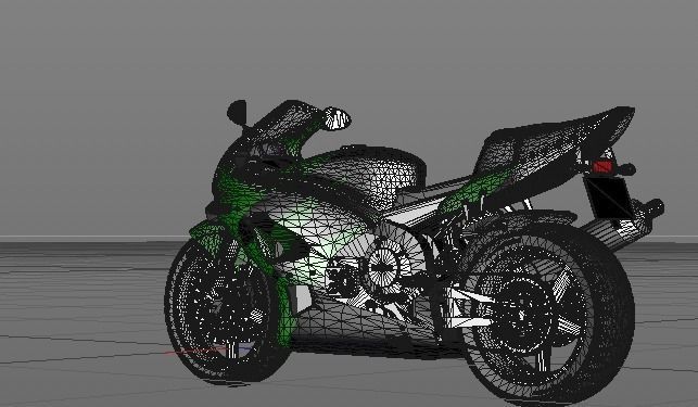 Honda Cbr 3D model_23