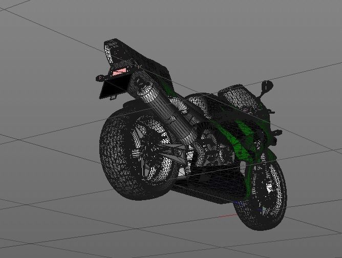 Honda Cbr 3D model_20