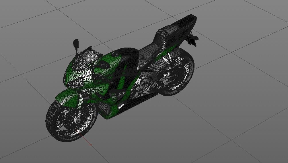 Honda Cbr 3D model_22