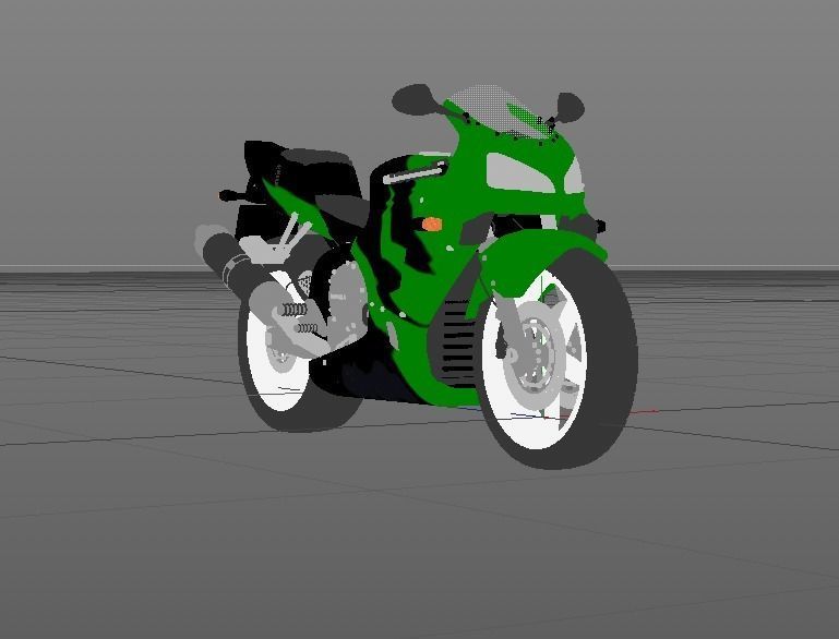 Honda Cbr 3D model_24