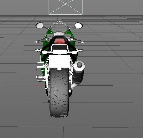 Honda Cbr 3D model_7
