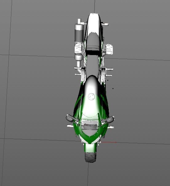 Honda Cbr 3D model_10