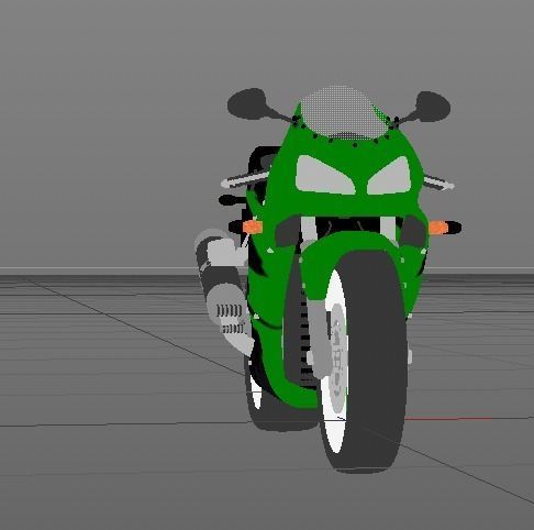 Honda Cbr 3D model_25