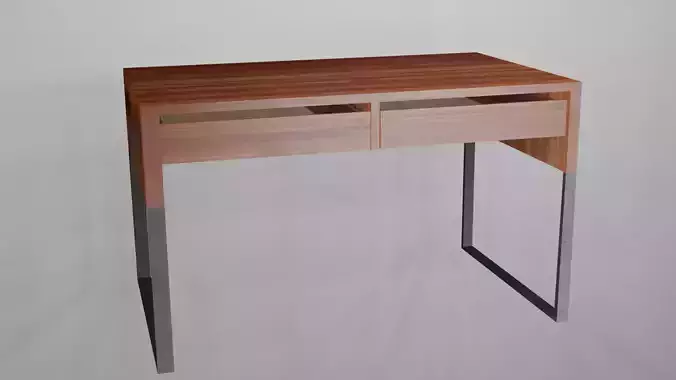Working Desk with rigged drawers