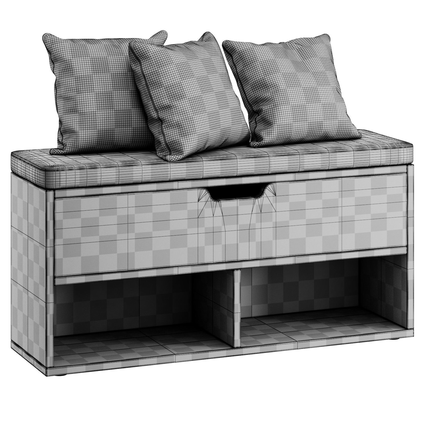 Adana Bench by Wade Logan 3D model_4