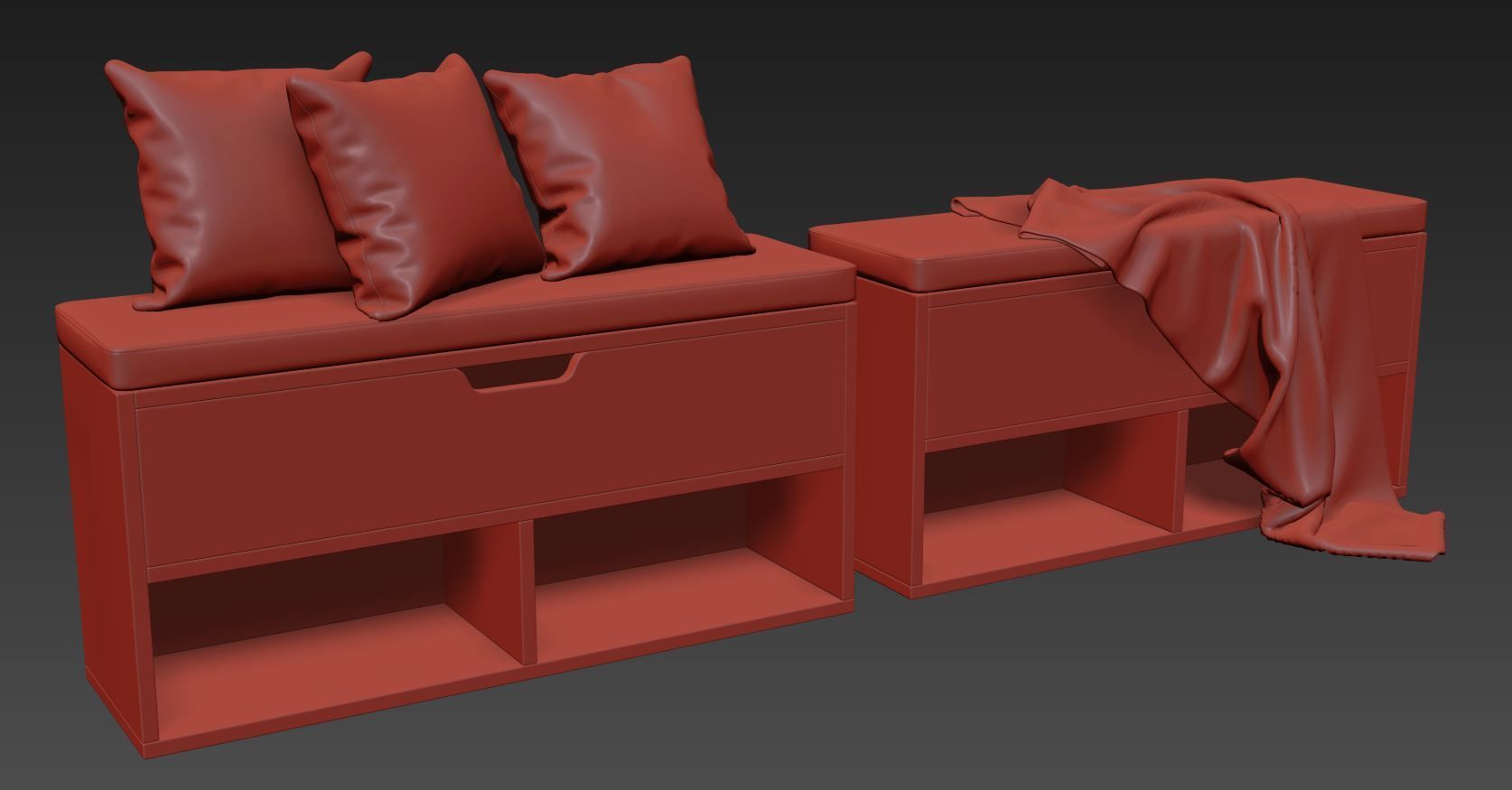 Adana Bench by Wade Logan 3D model_10