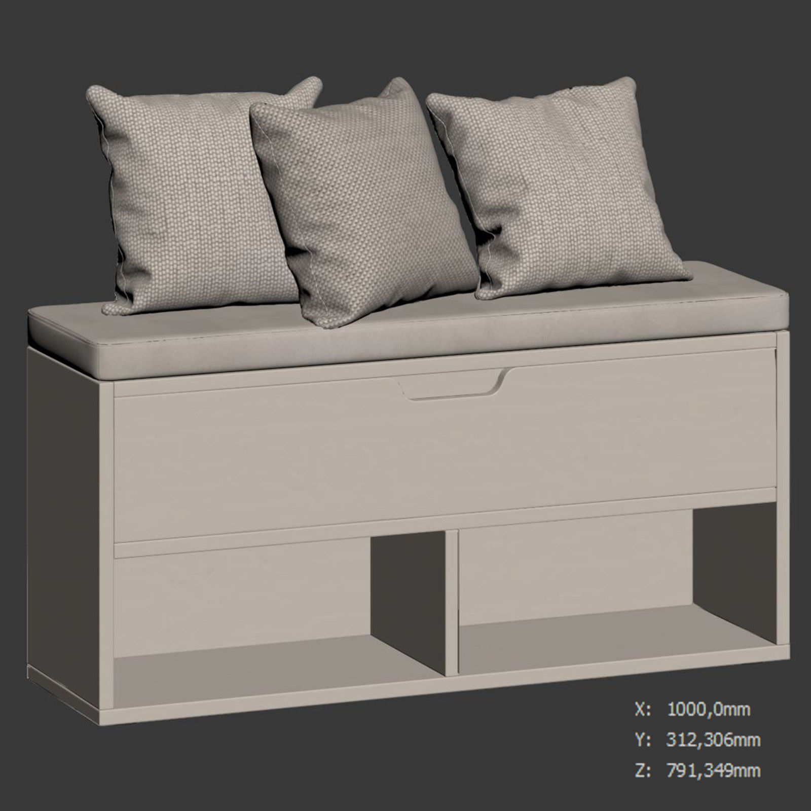 Adana Bench by Wade Logan 3D model_5