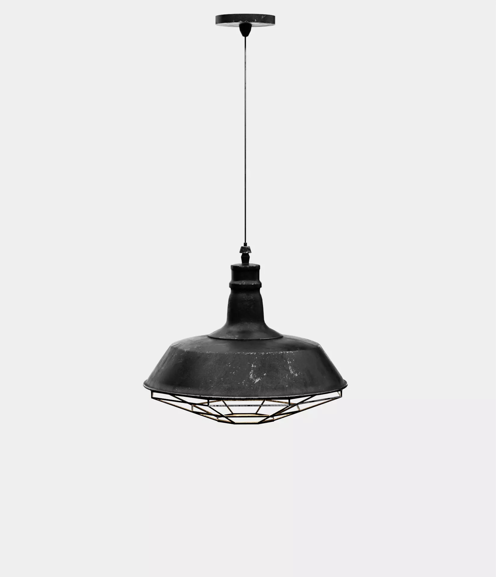 Industrial lighting furniture decoration PBR textured Free low-poly 3D model_0