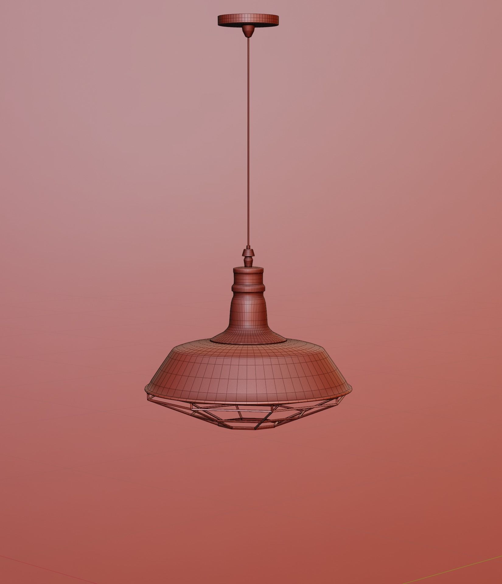 Industrial lighting furniture decoration PBR textured Free low-poly 3D model_3
