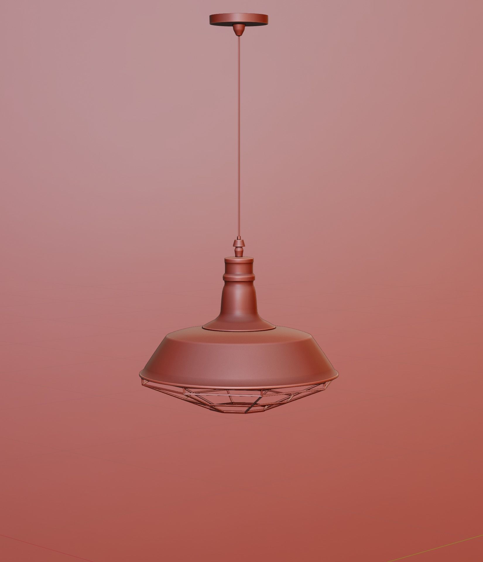 Industrial lighting furniture decoration PBR textured Free low-poly 3D model_4