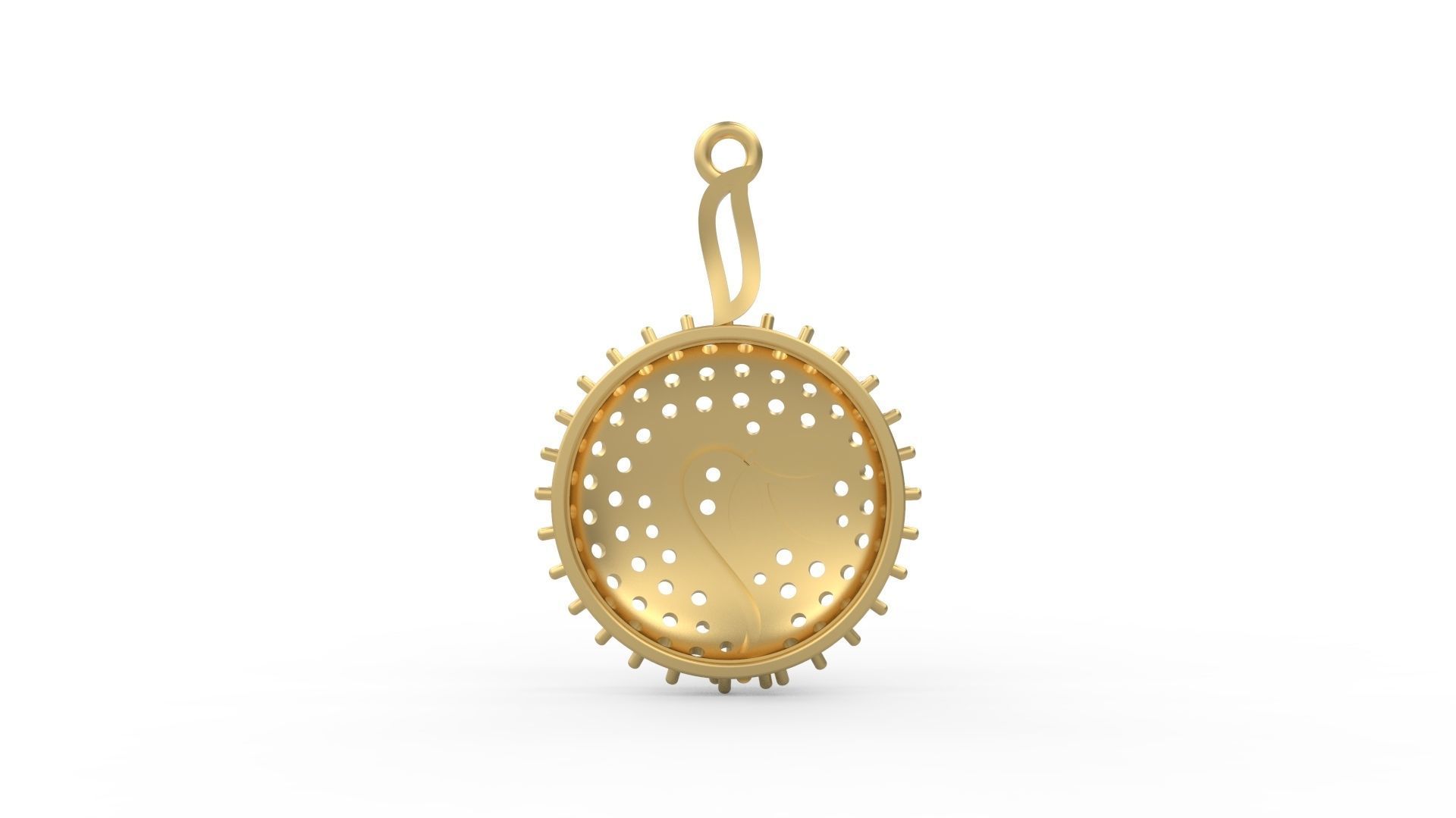 Pendant 702 3D print model_4