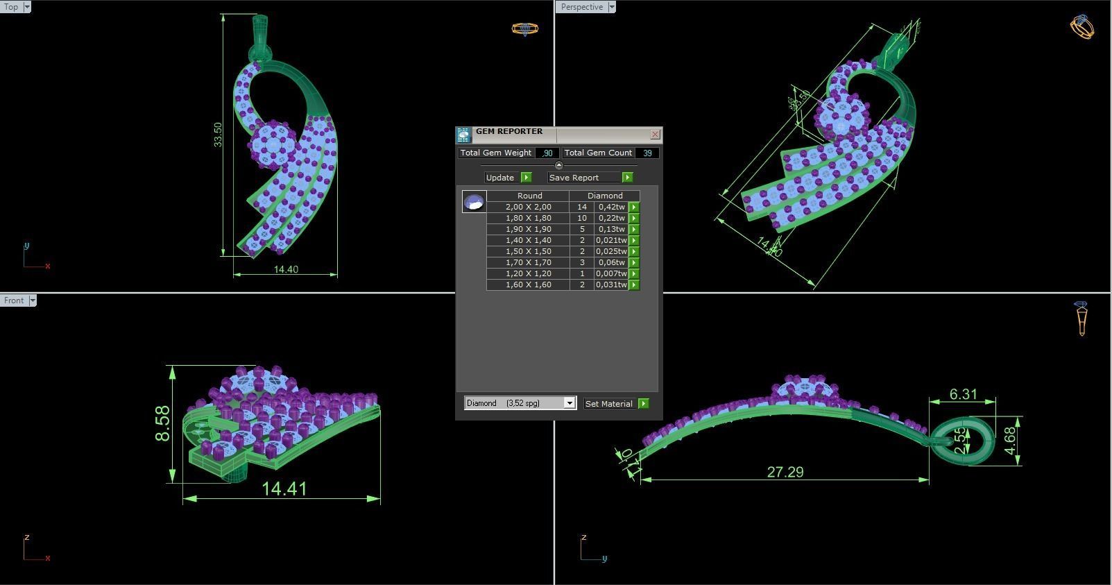 Pendant 728 3D print model_10