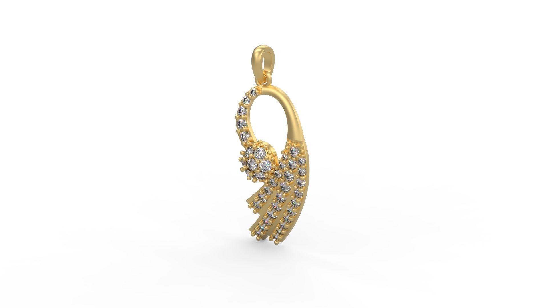 Pendant 728 3D print model_1