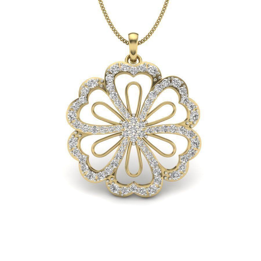 Pendant 698 3D print model_5