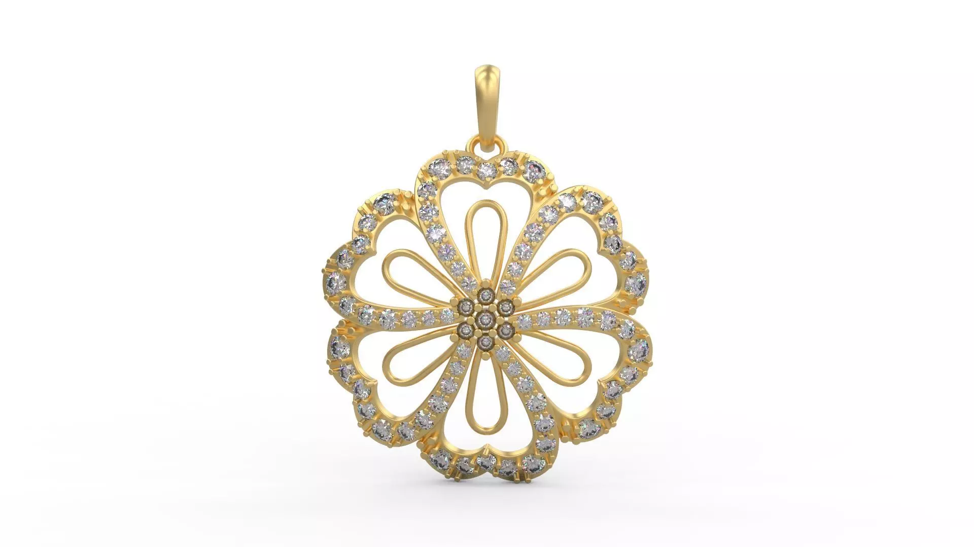 Pendant 698 3D print model_0