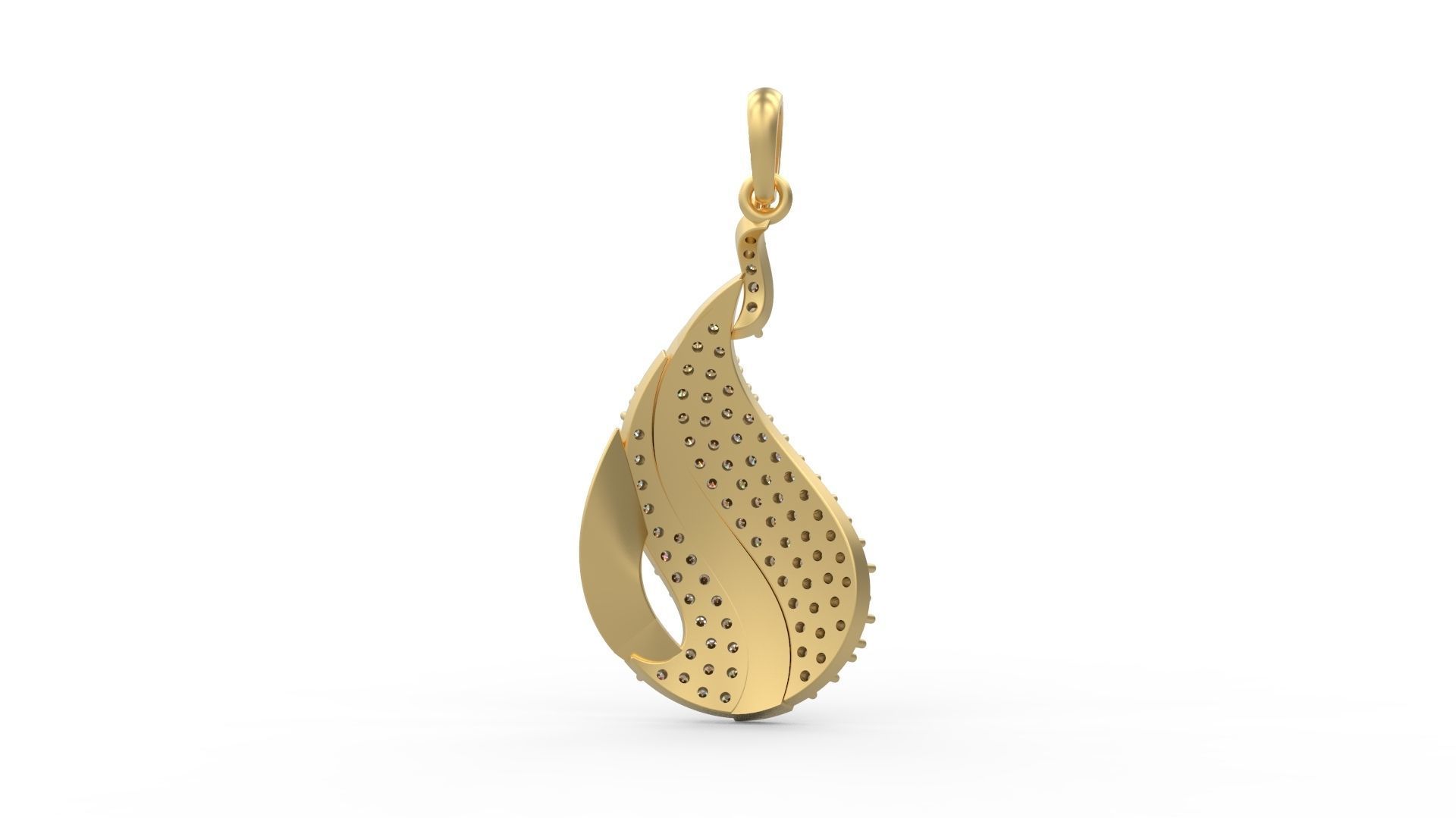 Pendant 727 3D print model_4