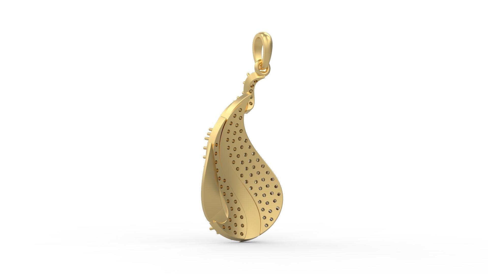 Pendant 727 3D print model_3