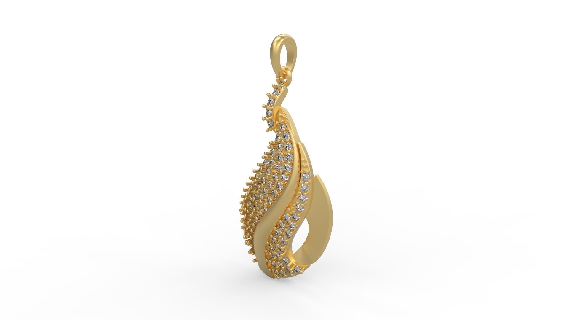 Pendant 727 3D print model_1