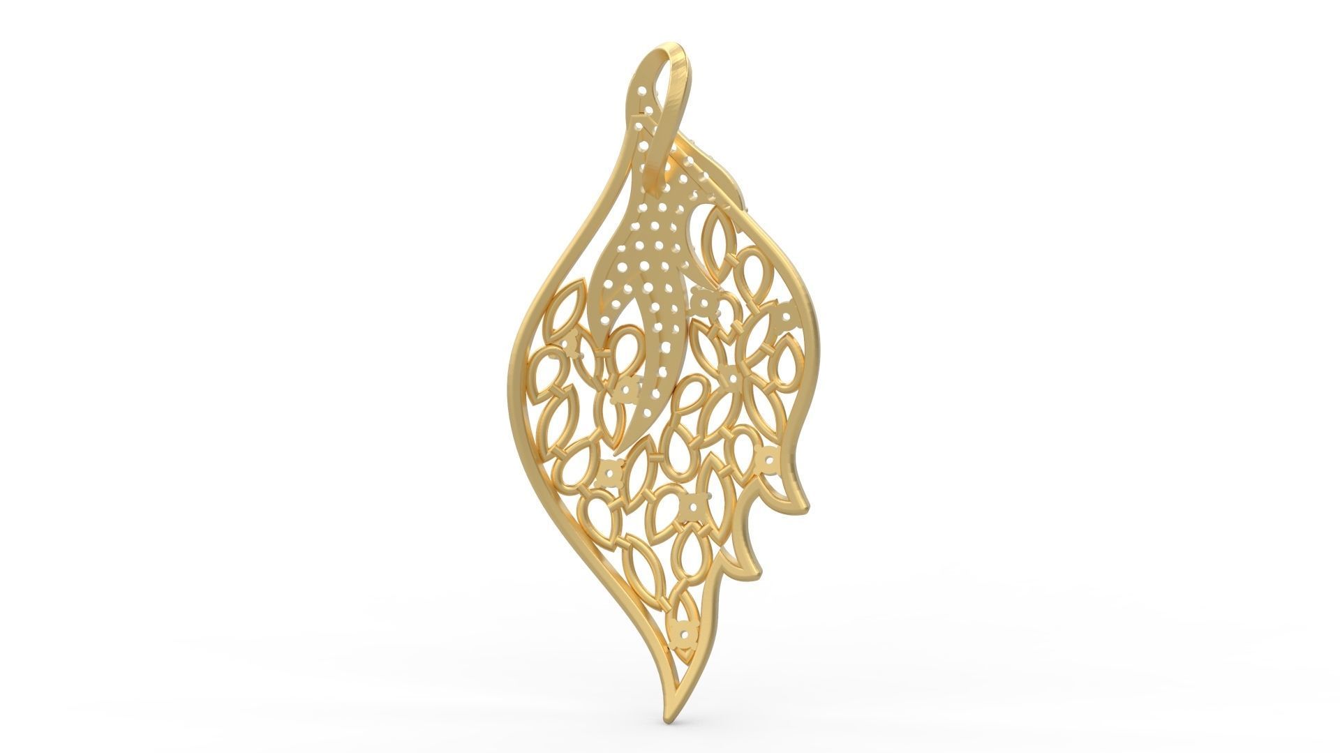 Pendant 674 3D print model_4