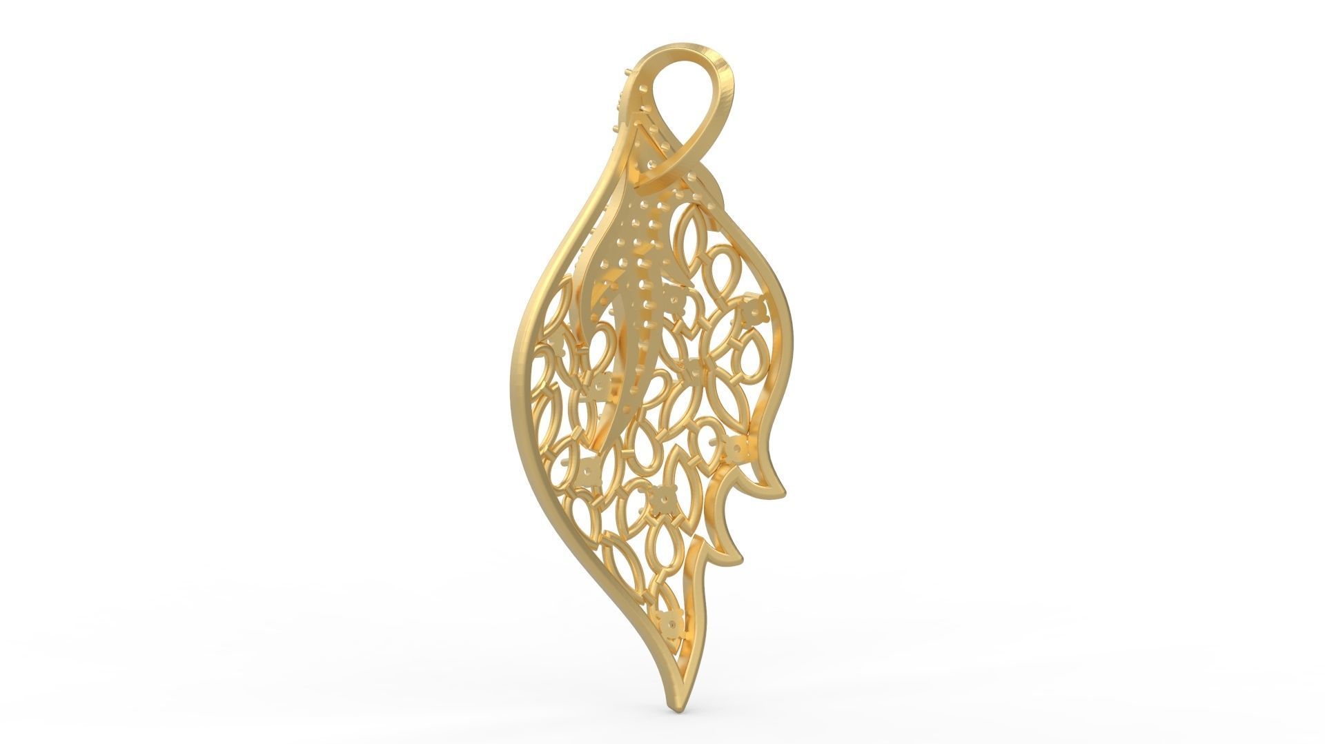 Pendant 674 3D print model_3