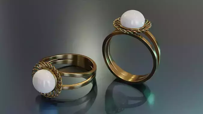 Pearl Ring