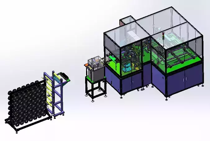 Wire FPC adhesive paper laser cutting and peeling machine